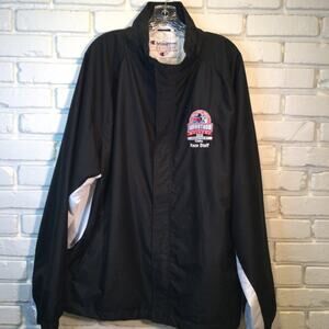 Champion Disney marathon windbreaker jacket black 2XL